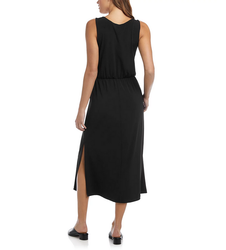 Karen Kane Tie Front Midi Dress