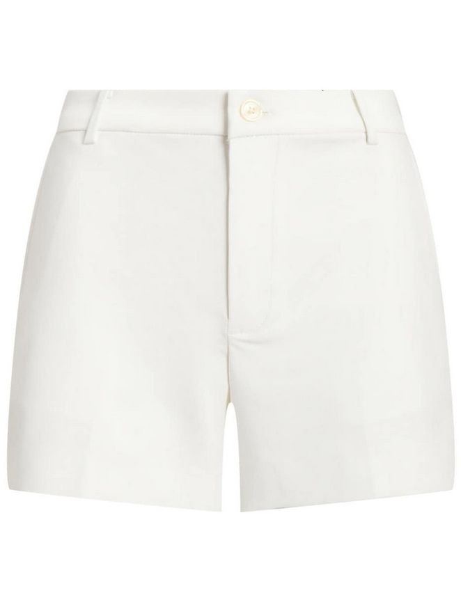 LAUREN RALPH LAUREN Double-Faced Stretch-Cotton Shorts