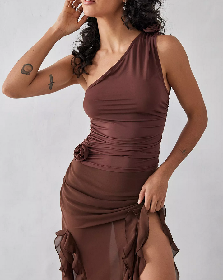 Lioness Rendezvous One Shoulder Top