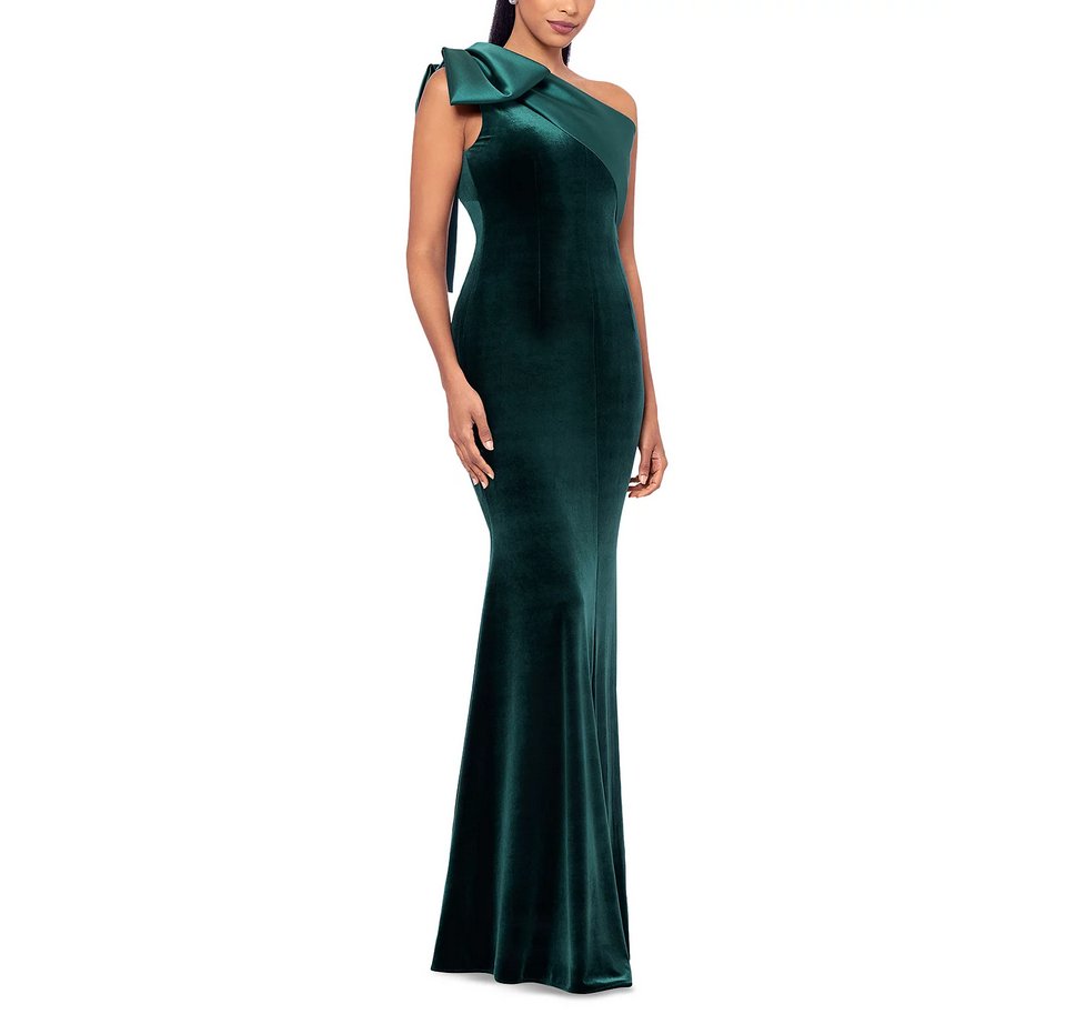 AQUA Velvet Gown