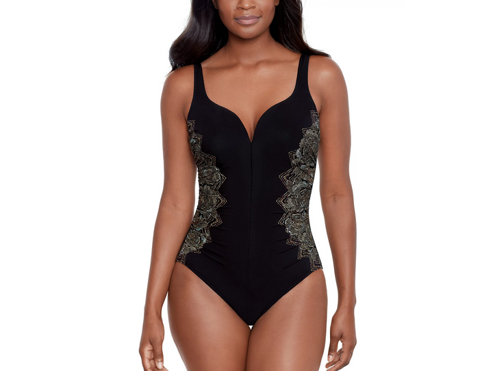 Miraclesuit Petal Pusher Temptress One Piece Swimsuit