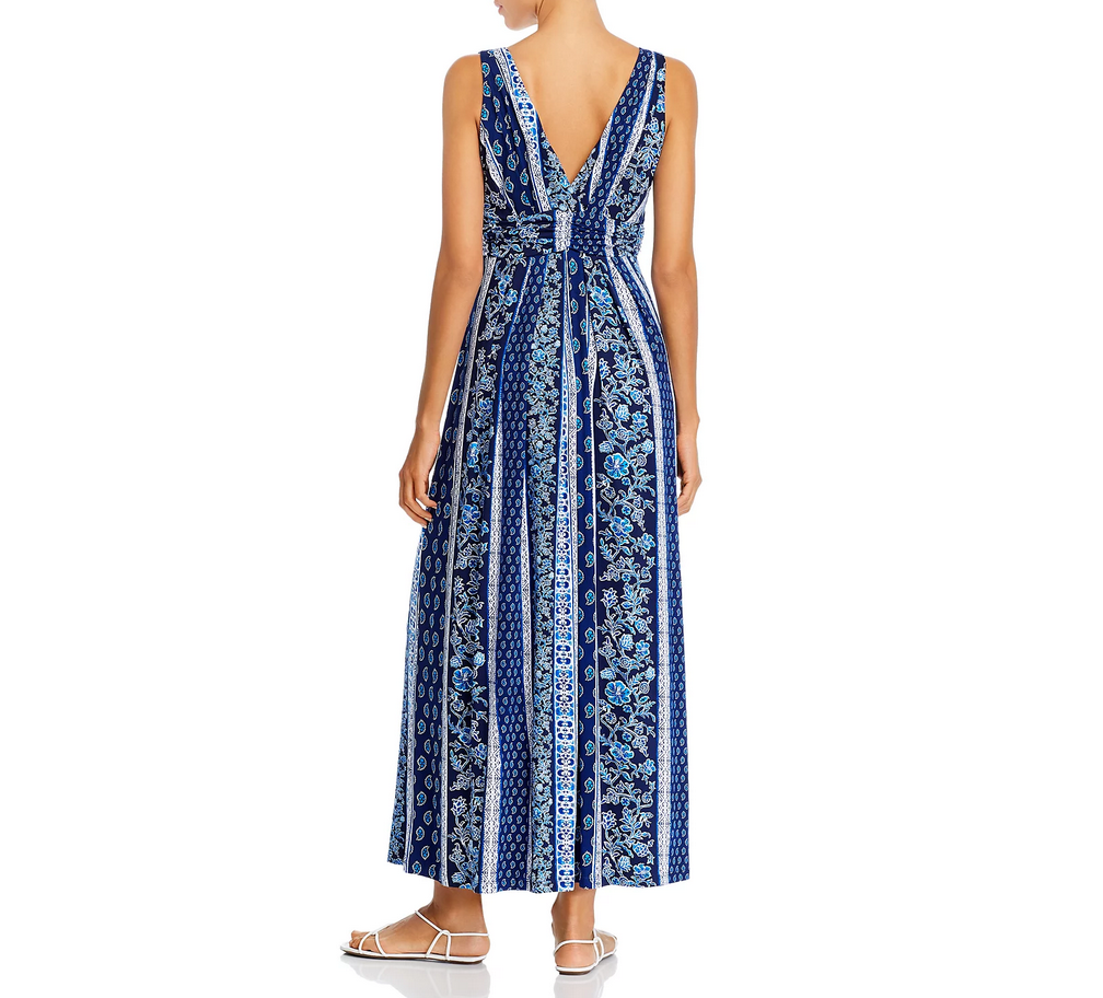 Tommy Bahama Woodblocked Printed Midi Dress Swim Cover-Up