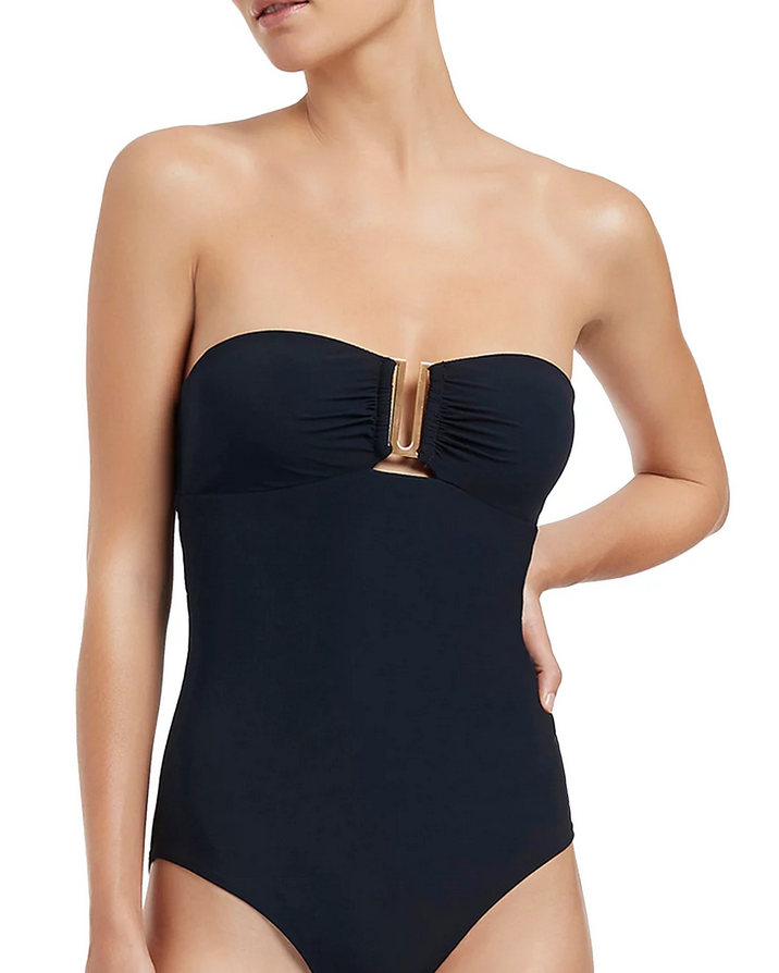 JETS Bandeau One Piece Swimsuit