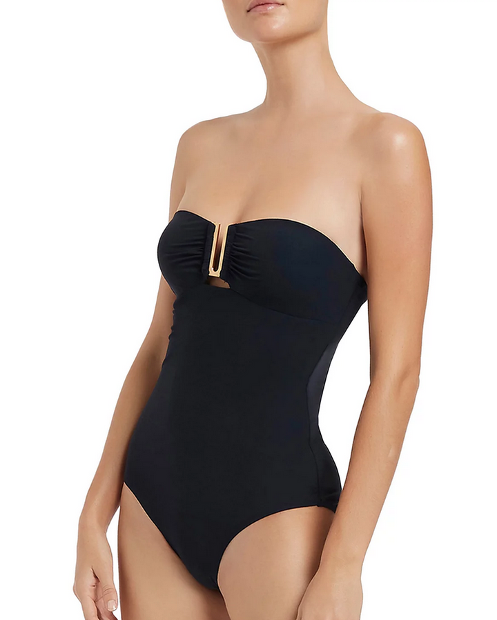 JETS Bandeau One Piece Swimsuit