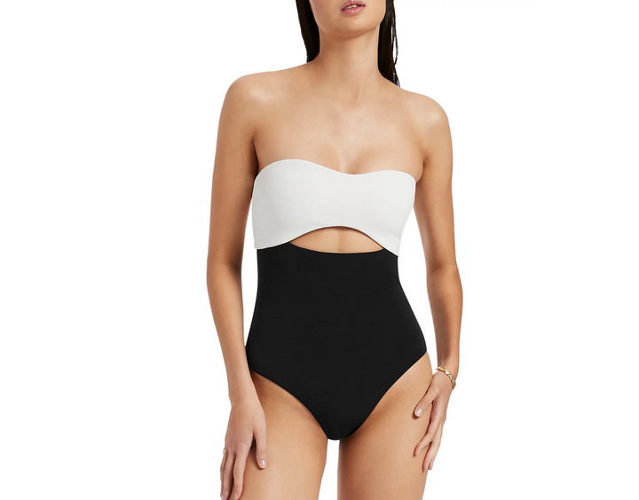 JETS Versa Rib Convertible One Piece Swimsuit