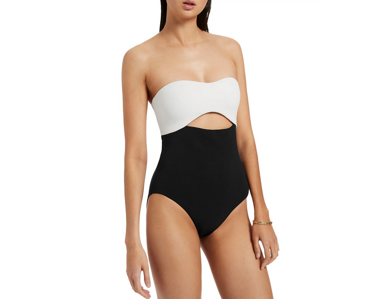 JETS Versa Rib Convertible One Piece Swimsuit