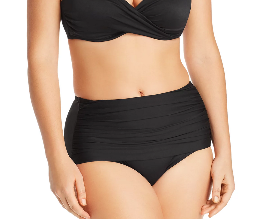 Miraclesuit Solid Norma Jean Ruched Bikini Bottom