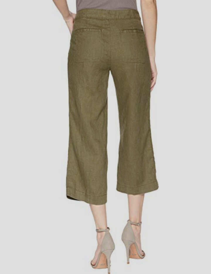 Sanctuary Cropped Linen Cropped Pants