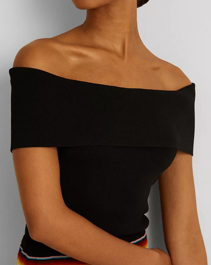 Lauren Ralph Lauren Off-Shoulder Sweater