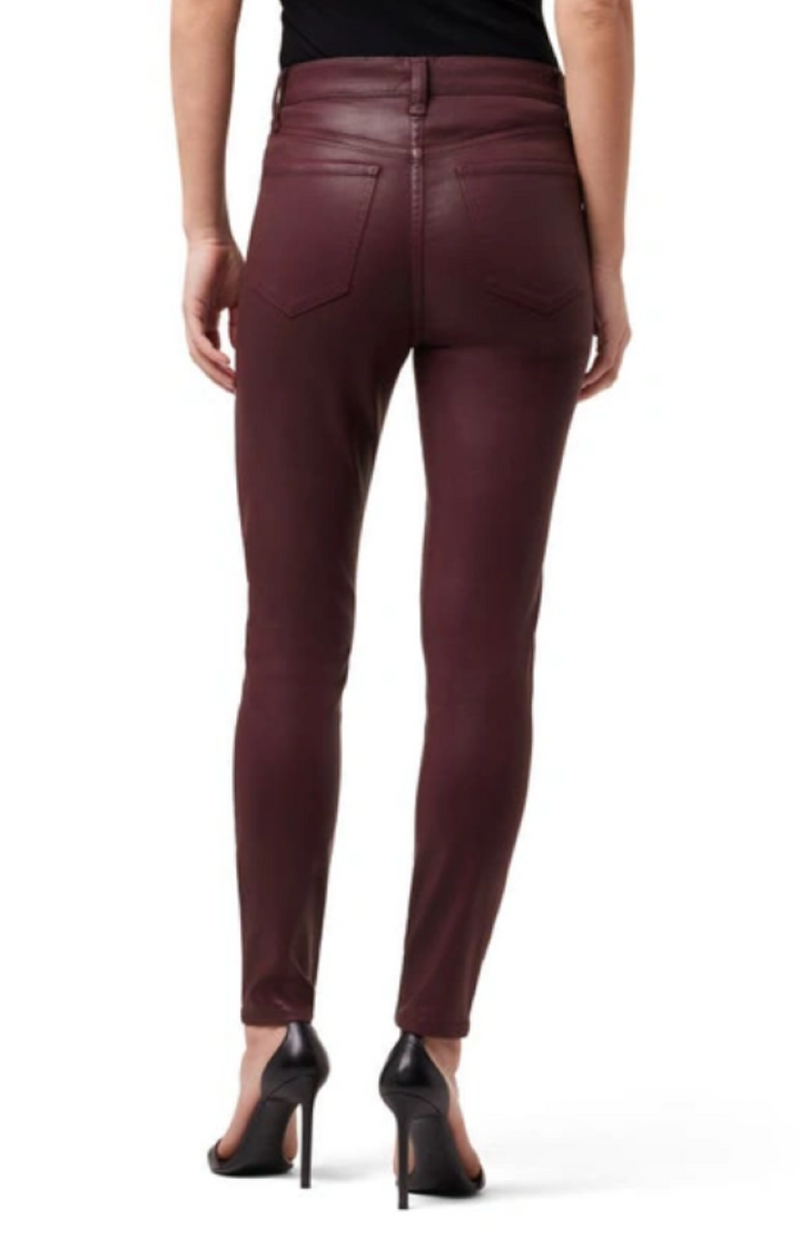 Joe's Jeans The Charlie High Rise Coated Ankle Skinny Jeans