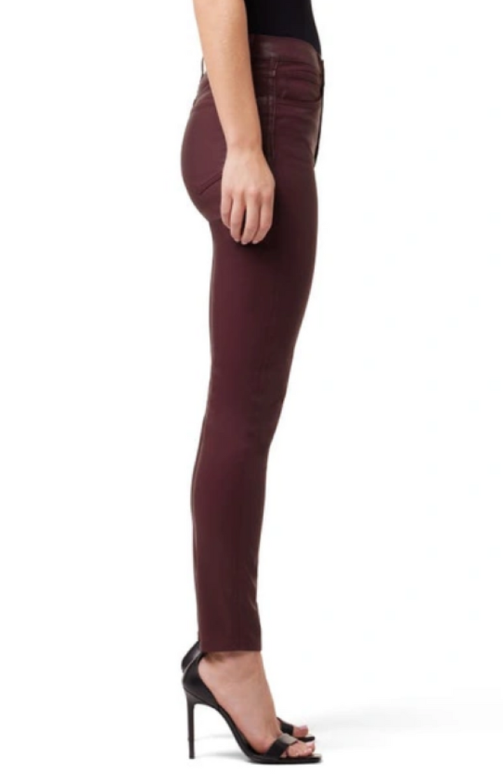 Joe's Jeans The Charlie High Rise Coated Ankle Skinny Jeans