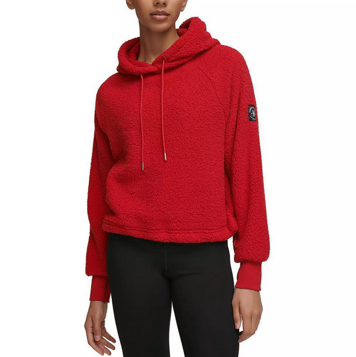 TOMMY HILFIGER Sport Pullover Sherpa Hoodie