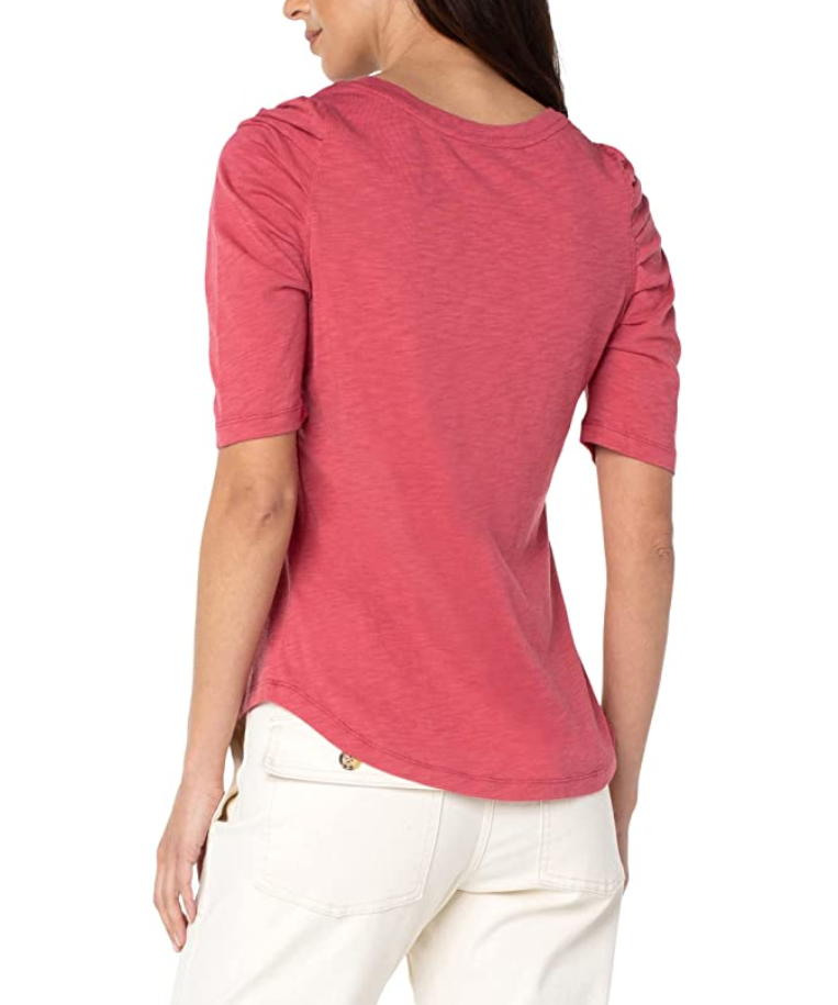 Liverpool Los Angeles Gathered Sleeve Top
