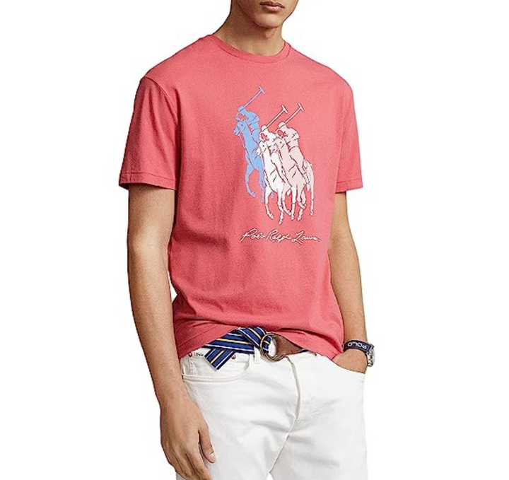 POLO RALPH LAUREN MEN Classic-Fit Big Pony Jersey T-Shirt