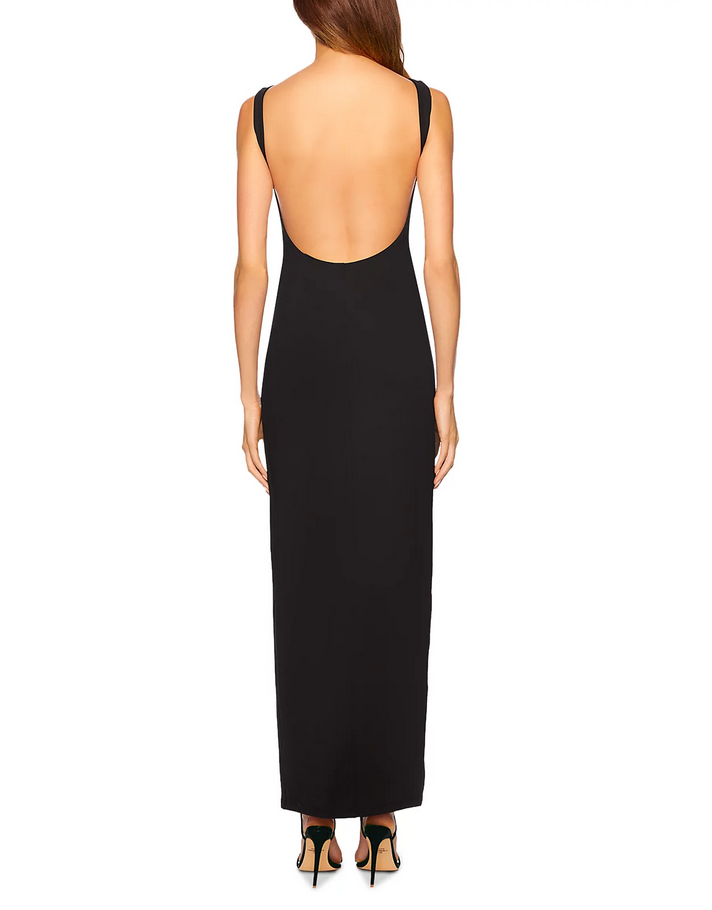 Susana Monaco Low Back Side Slit Gown