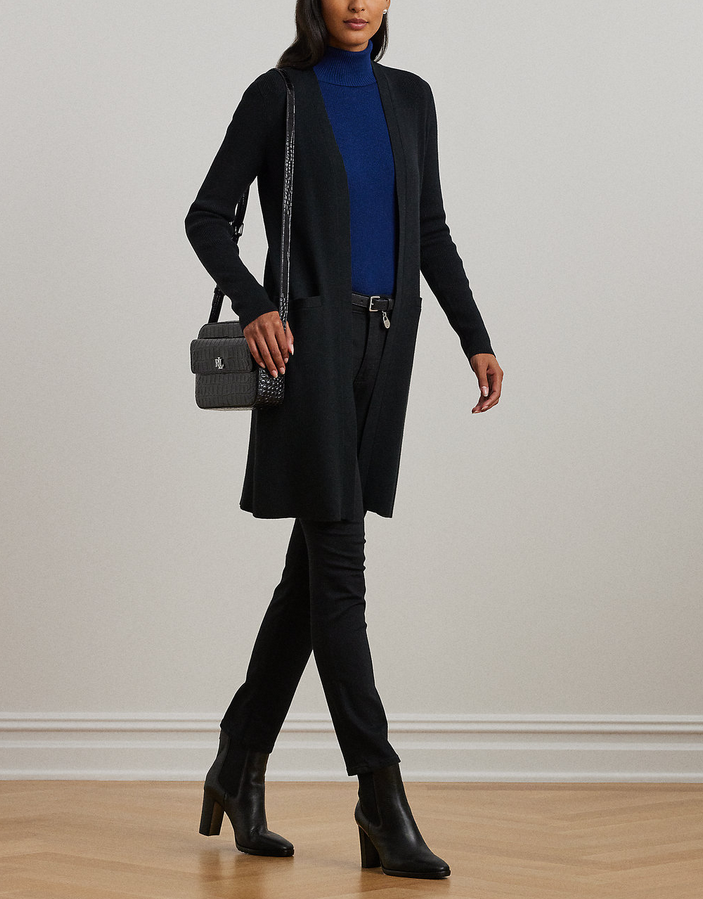 LAUREN RALPH LAUREN Cotton-Blend Cardigan