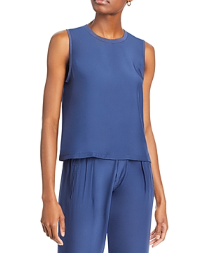 ATM Anthony Thomas Melillo Silk Sleeveless Top