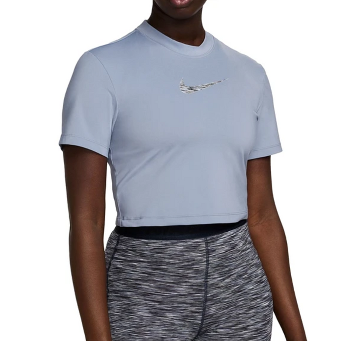 Nike Pro Dri-FIT Short-Sleeve Cropped Training Top