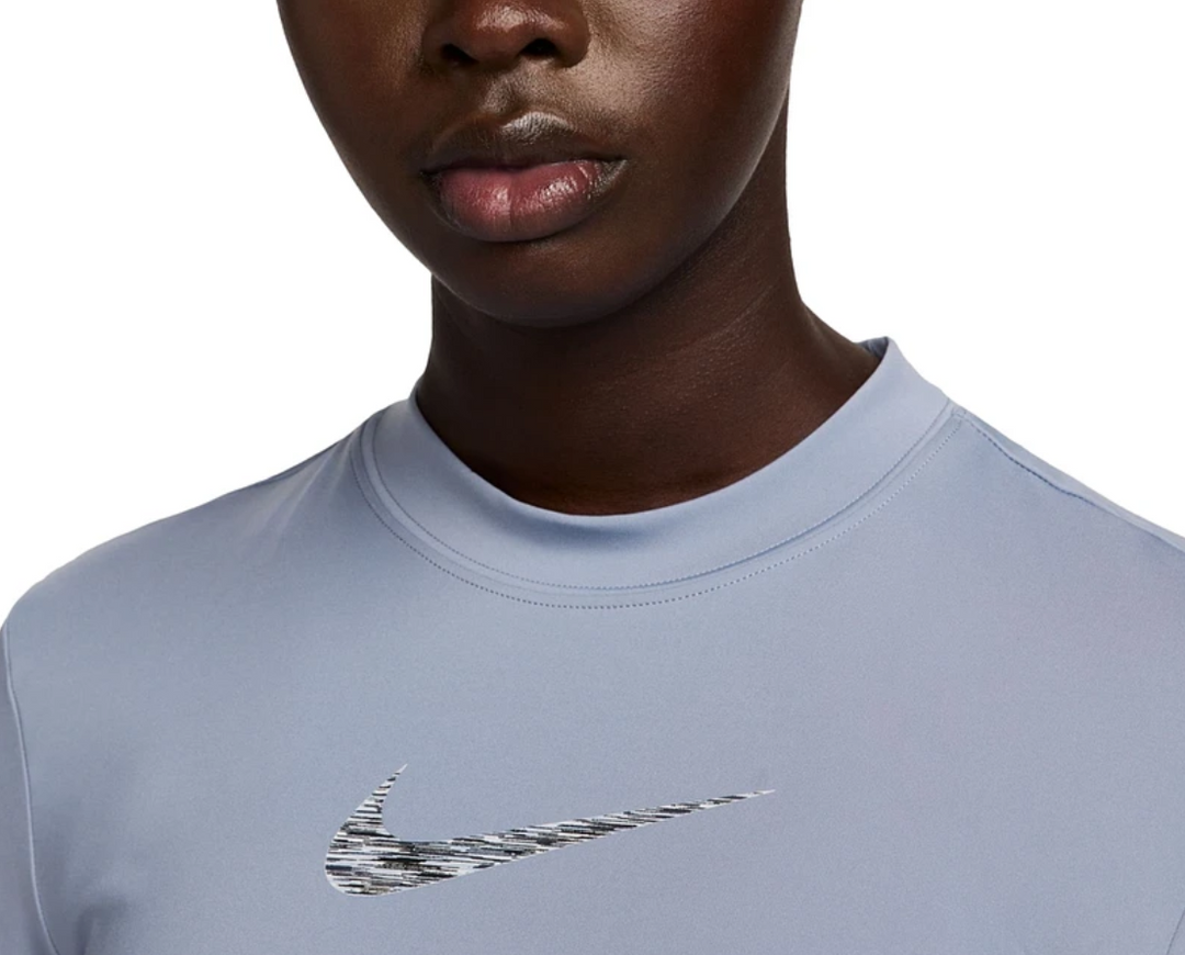 Nike Pro Dri-FIT Short-Sleeve Cropped Training Top