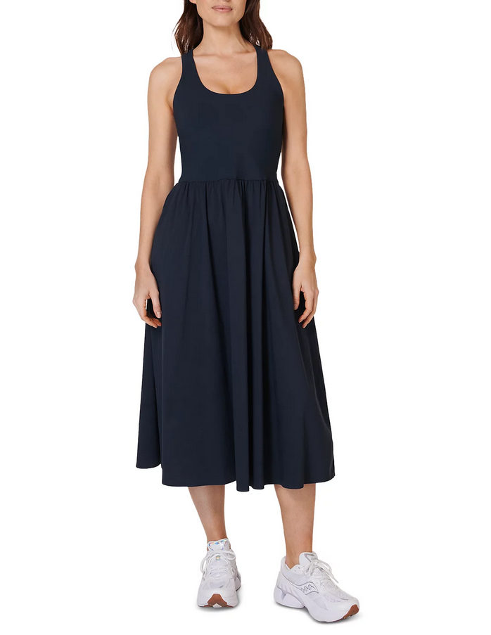 Sweaty Betty Explorer Ribbed Midi Dress