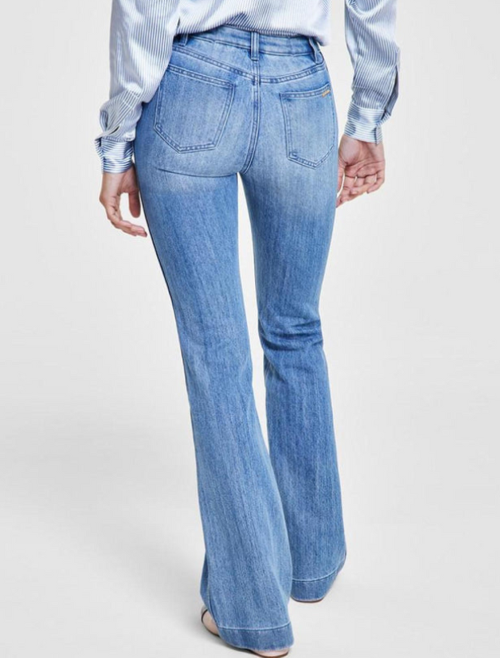 MICHAEL MICHAEL KORS Petite Flared-Leg Sailor Jeans