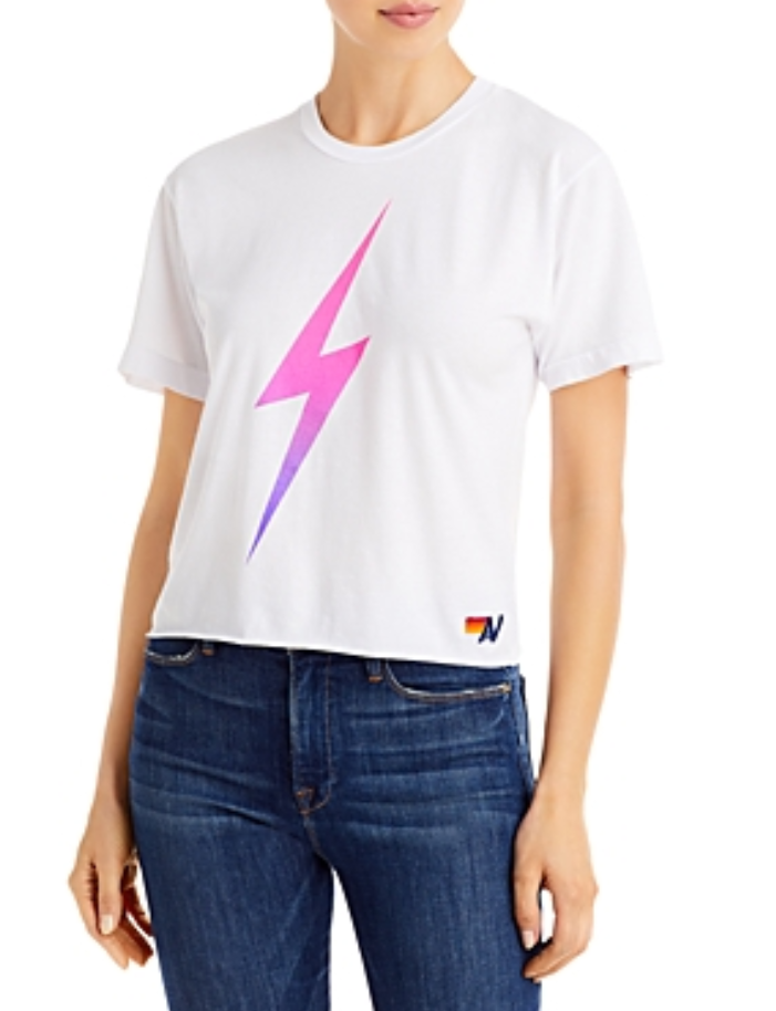 Aviator Nation Bolt Graphic Boyfriend Tee