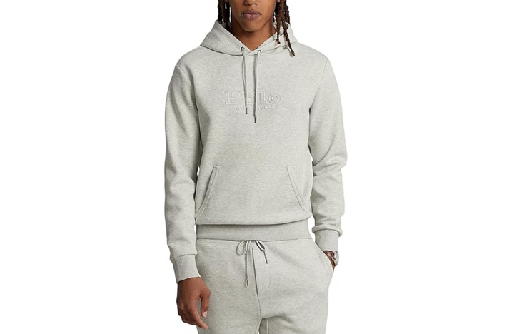 Polo Ralph Lauren Logo Embossed Double Knit Hoodie