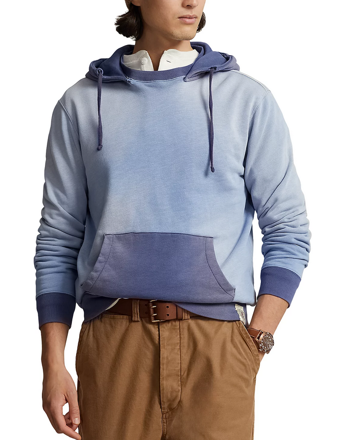 Polo Ralph Lauren MEN Cotton Blend Fleece Two Tone Hoodie