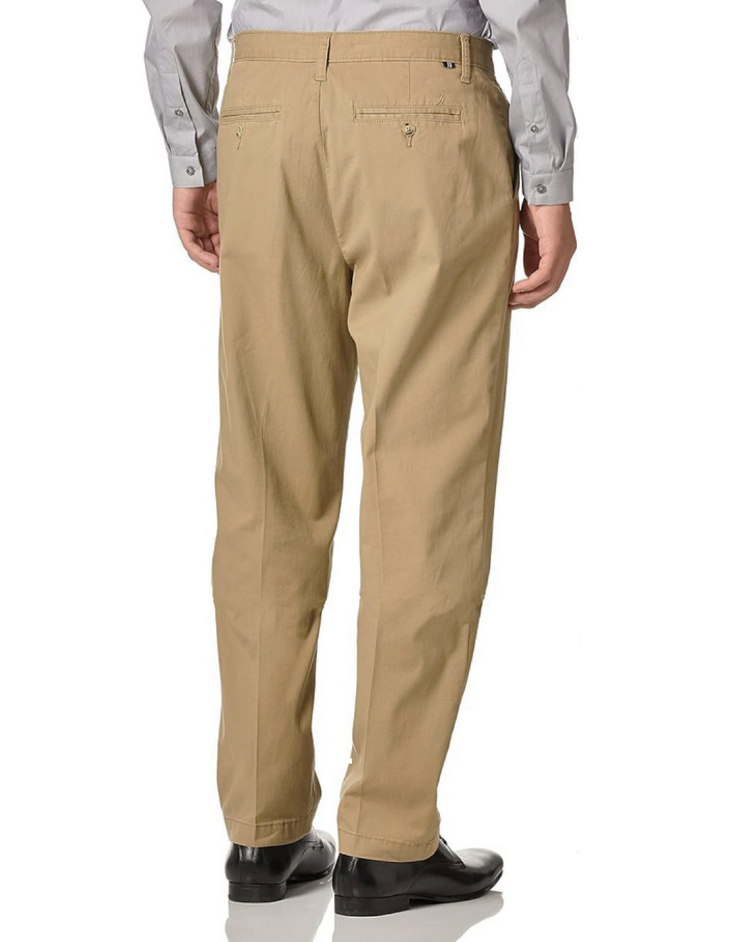 Nautica MEN Tailored Fit Flat Front Lightweight Beacon Pants