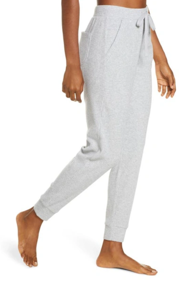 Alo Yoga Muse Rib-Knit Sweatpants