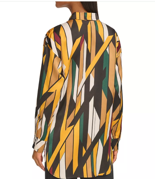 Karl Lagerfeld Paris Point Collar Blouse