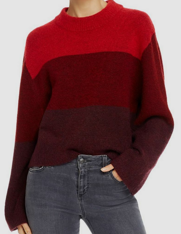 Rebecca Minkoff Miller Love Color-Blocked Sweater