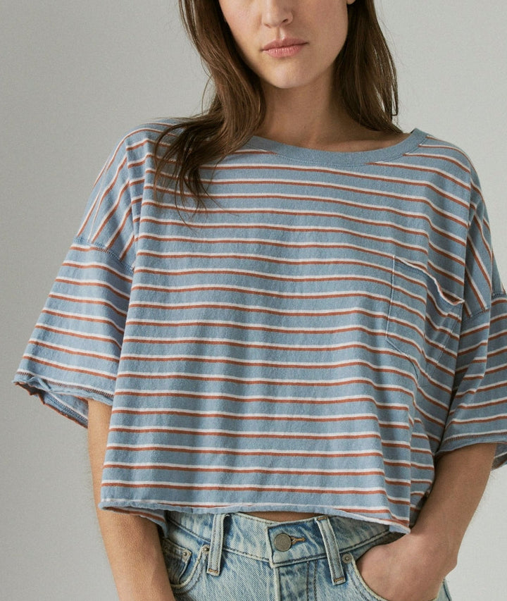 Lucky Brand Cotton Boxy T-Shirt