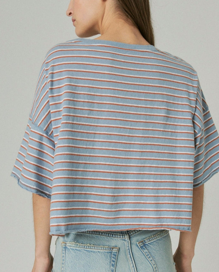 Lucky Brand Cotton Boxy T-Shirt