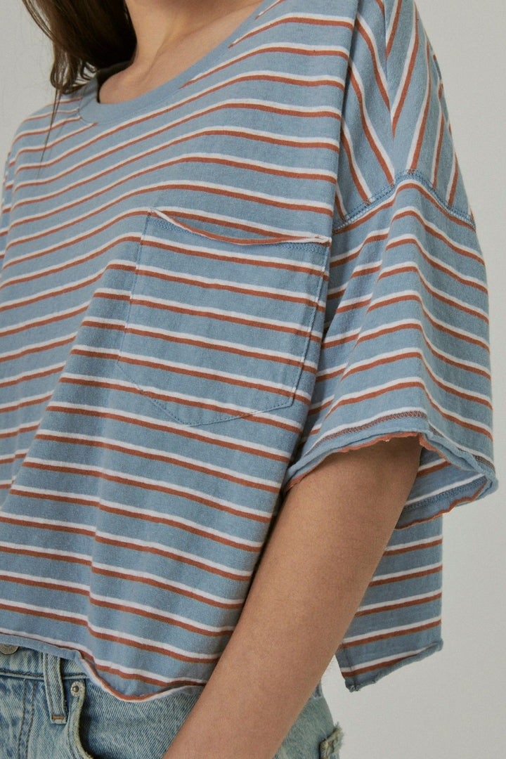 Lucky Brand Cotton Boxy T-Shirt