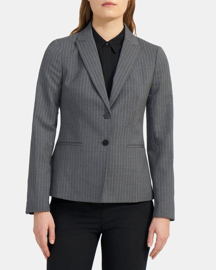 Theory Peak Lapel Blazer