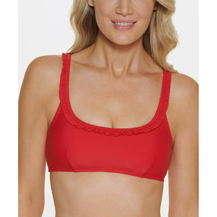 Tommy Hilfiger Ruffle Bikini Top