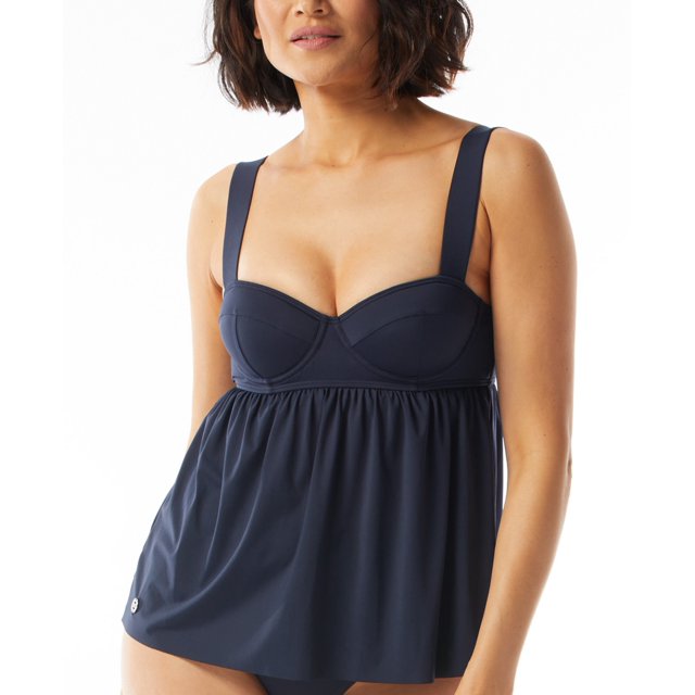 MICHAEL Michael Kors Baby Doll Tankini Top