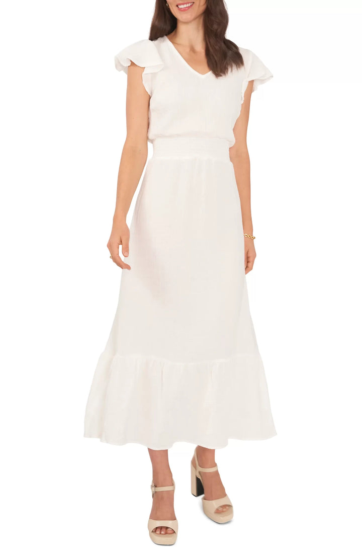 Vince Camuto Chiffon Gauze Maxi Dress