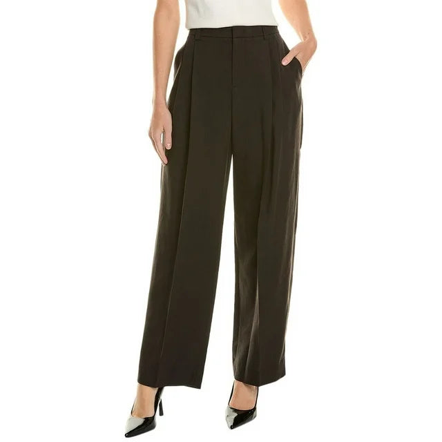 Vince Drop Waist Pleated Pants