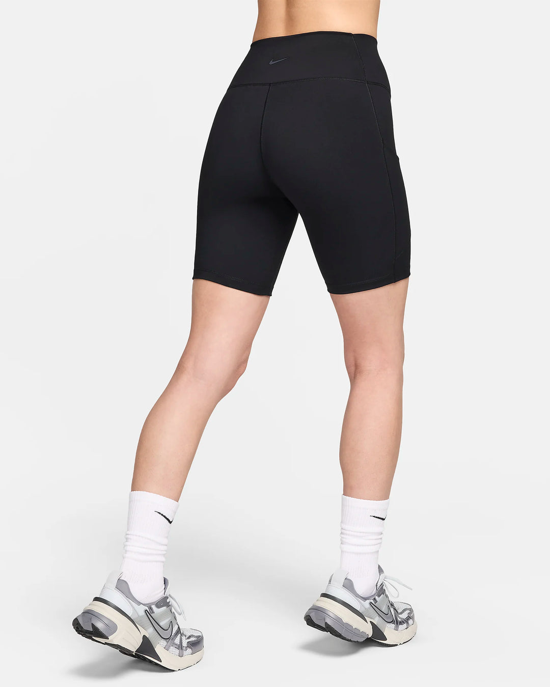 Nike One High-Waisted Pocketed Biker Shorts