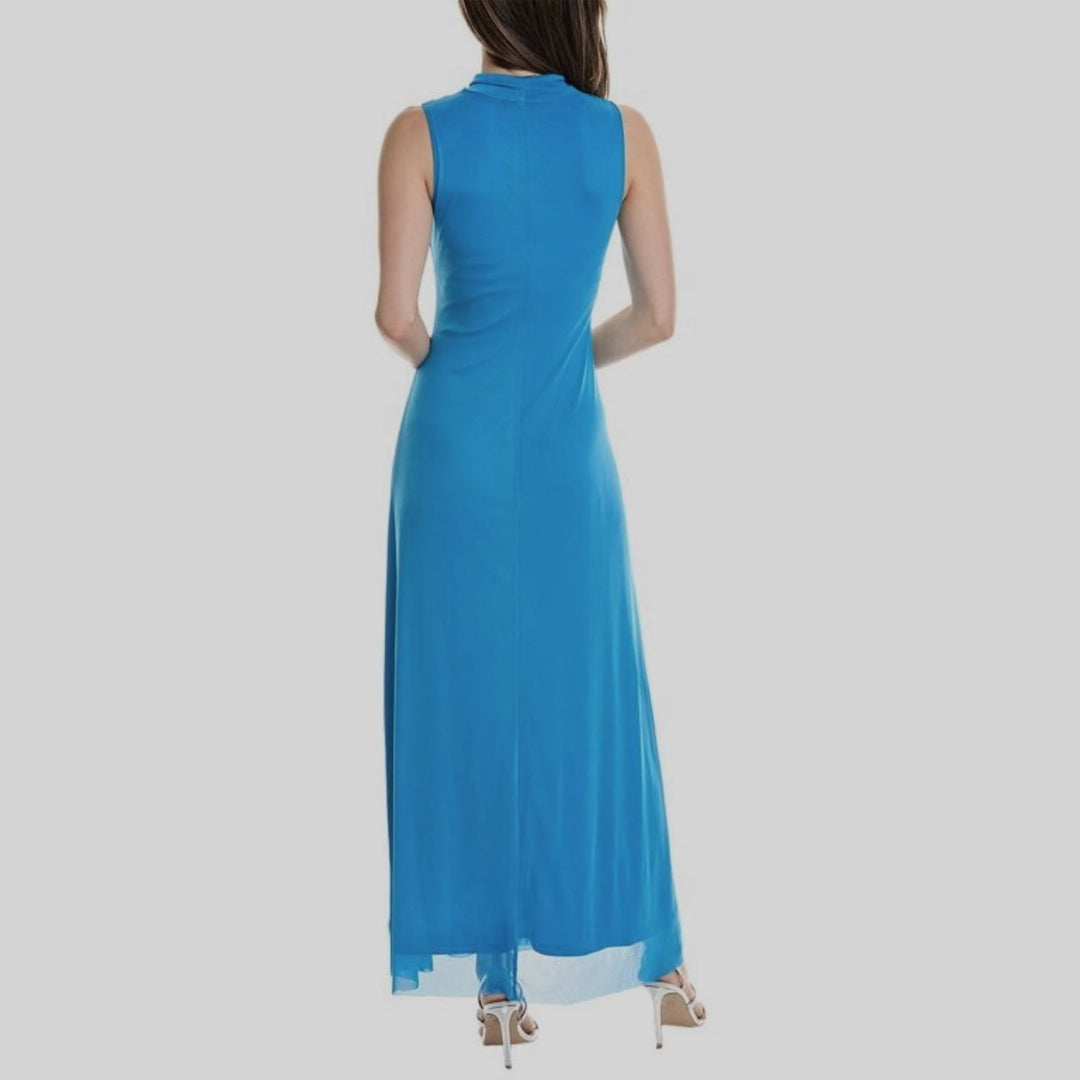 VINCE CAMUTO High Neck Maxi Dress