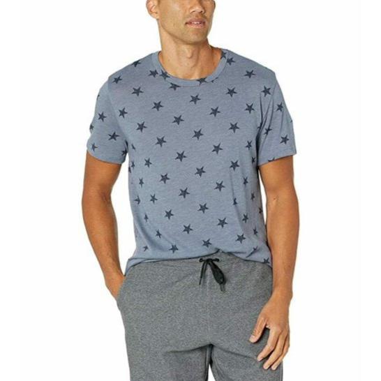 Alternative MEN Eco-Jersey Shirttail Printed T-Shirt