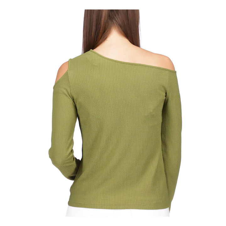 MICHAEL Michael Kors Petite Asymmetrical Cold-Shoulder Top