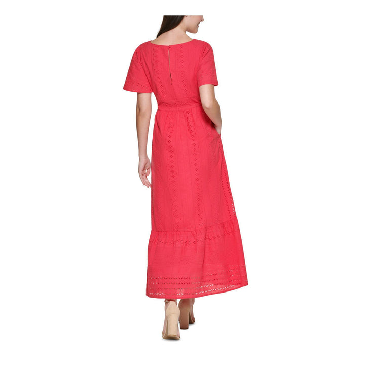 kensie Eyelet Maxi Dress