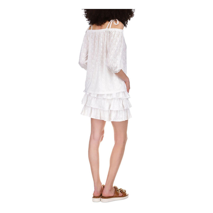 MICHAEL Michael Kors Eyelet Off-The-Shoulder Top