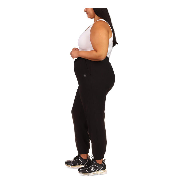 MICHAEL MICHAEL KORS Plus Size Waffle-Knit Jogger Pants
