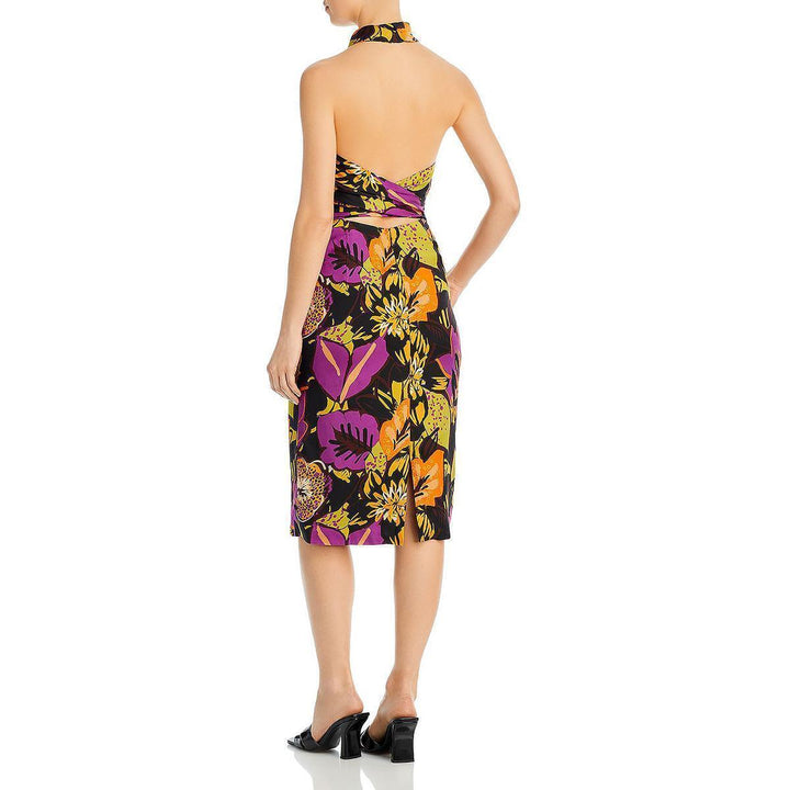 Undra Celeste New York Cowl Halter Dress