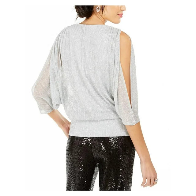 MSK Petite Embellished Cold-Shoulder