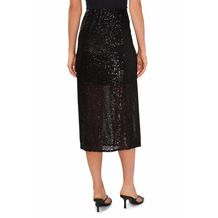 Vince Camuto Sequined Side-Slit Maxi Skirt